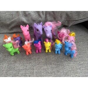 My Little Ponies Lot Of 13 Horses